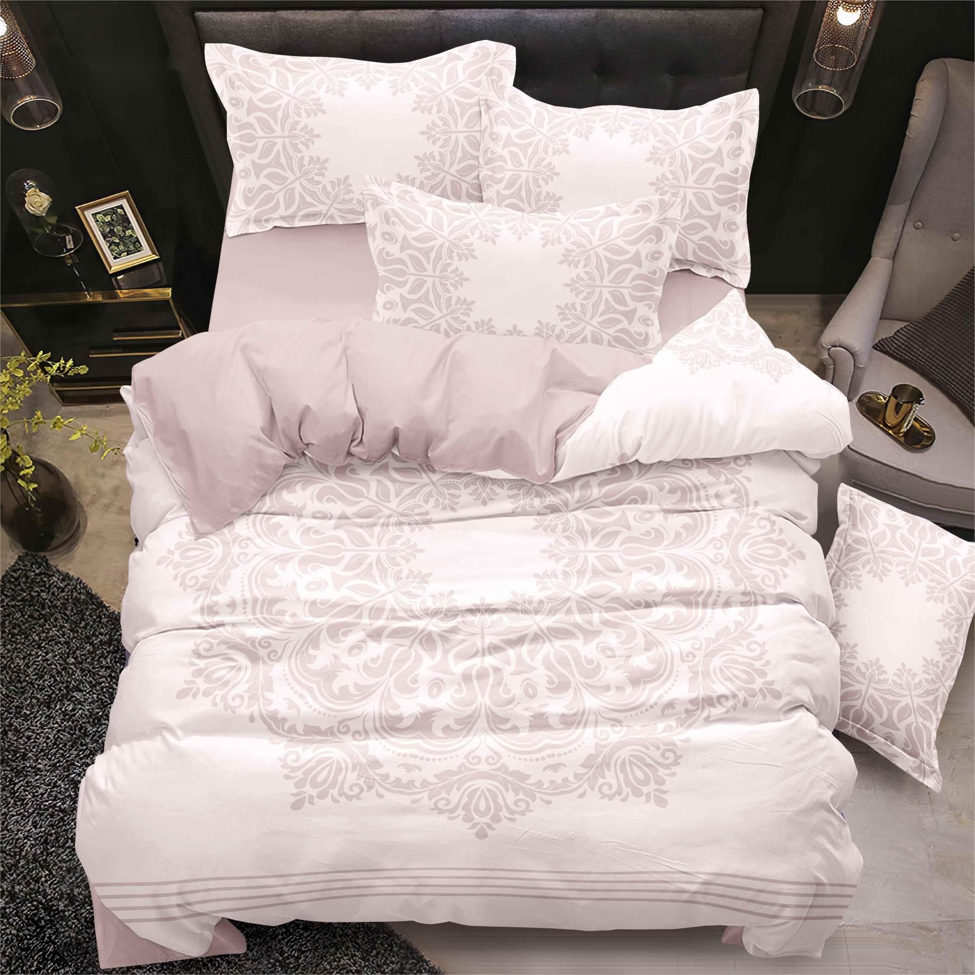 Çiçek Dijital Baskılı Yatak Seti Set Modern Stil