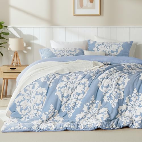 Burnout Baskılı Flanel Kışlık Yorgan, Ultra Yumuşak Mikrofiber Destekli Bohem Peluş Yorgan, Sıcak Dört Mevsim Yatak Takımı